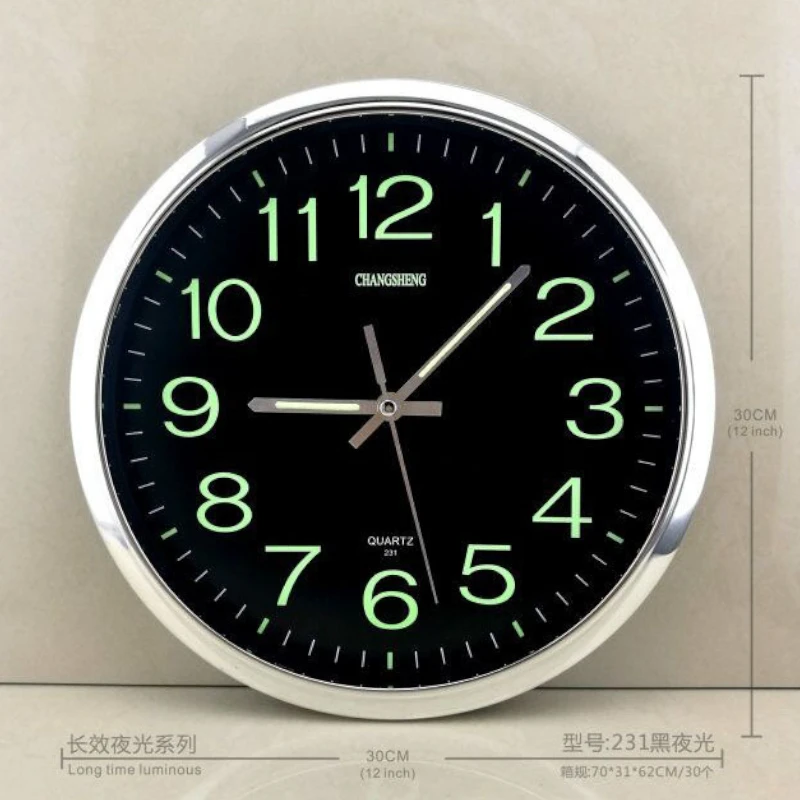 Reloj De Pared Luminoso 30 CM