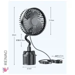 Ventilador de Coche 6,4X35 Cm