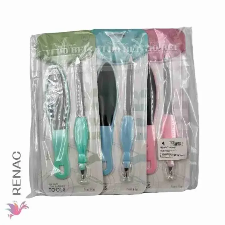 Set de Lima y Cortacuticulas Pedicuría - Paq x 12 unid