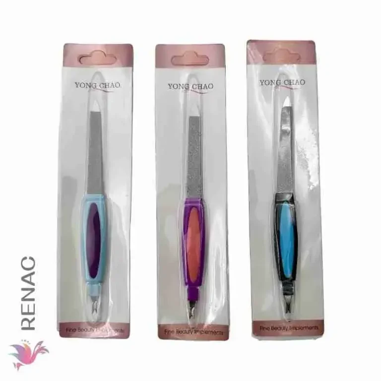 Lima 2 en 1 con Cortacuticulas - Paq x 12 cartillas