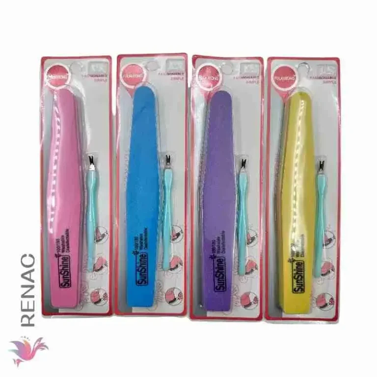 Set Lima y Cortacutícula - Paq x 12 unid