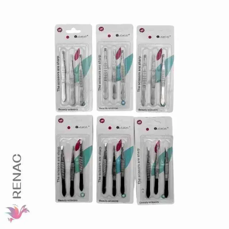 Set pinzas de depilación - Paq x 12 cartillas