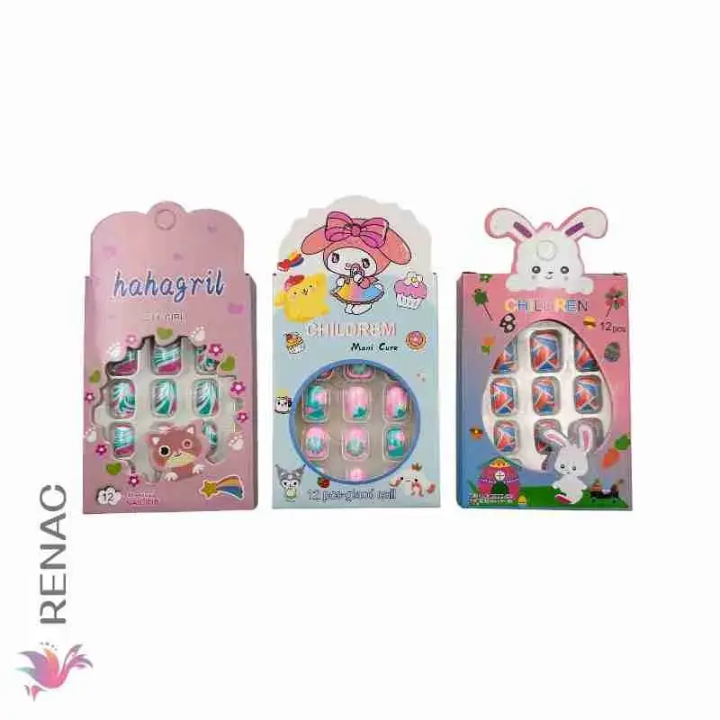 RM-085-3 Uñas postizas - Paq x 12 box