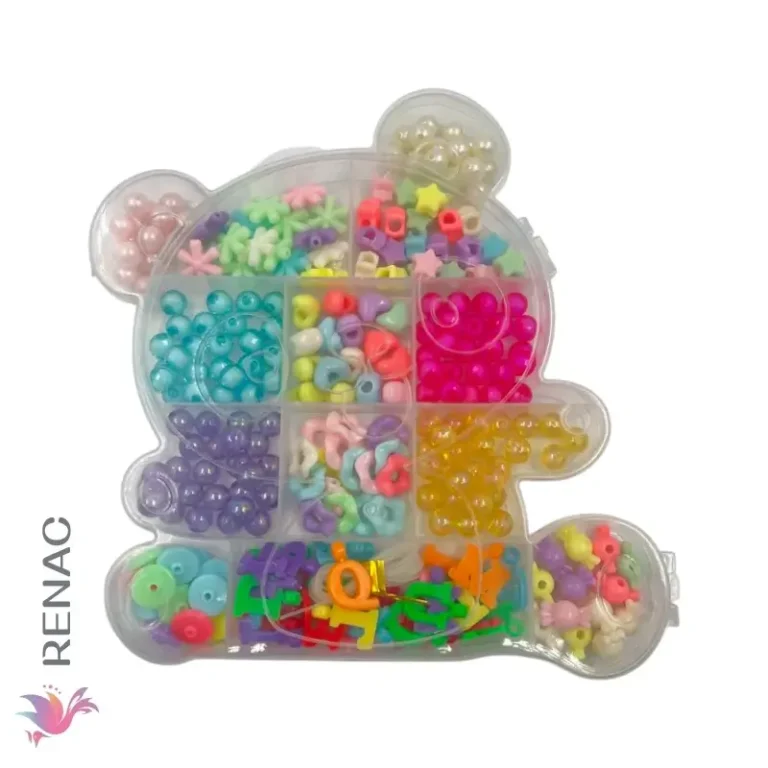 Set de Cuentas para Pulsera - Paquete x 12 unidades