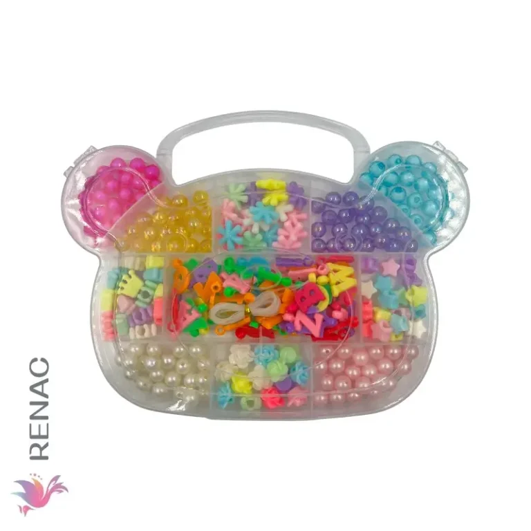 Set de Cuentas para Pulsera - Paquete x 12 unidades