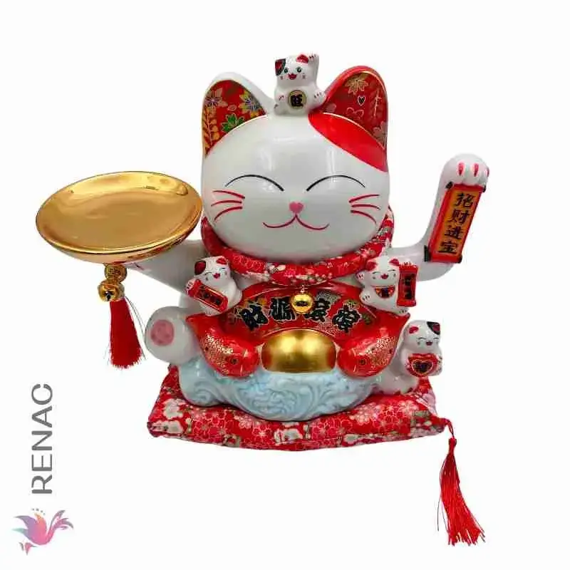 Gato de la suerte grande