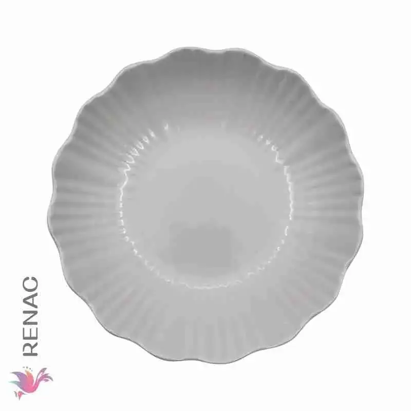 Plato semi tendido 26cm x alt 6cm