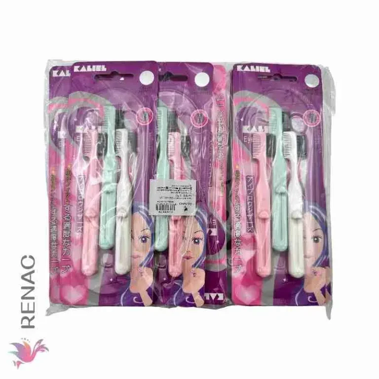 Cepillo y perfilador de cejas - Paq x 12 cartillas