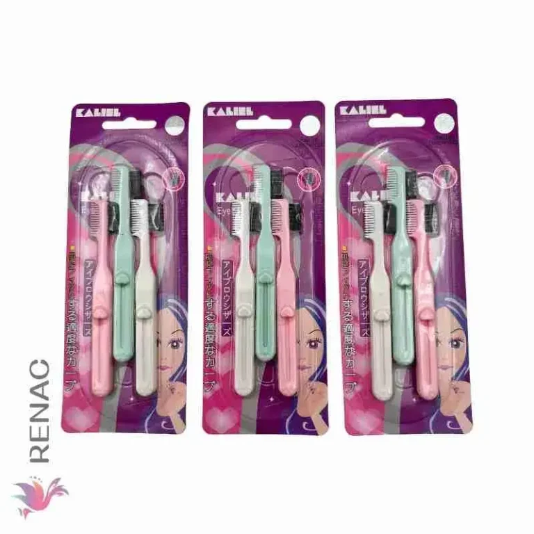 Cepillo y perfilador de cejas - Paq x 12 cartillas