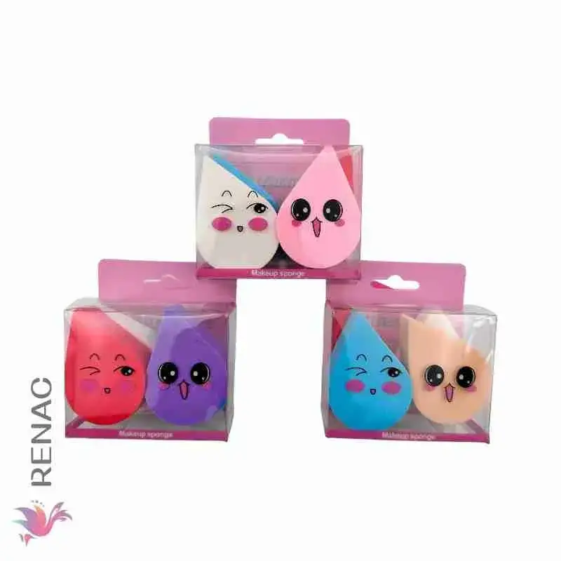 Set Esponjas maquillaje - Paq x 12 unid