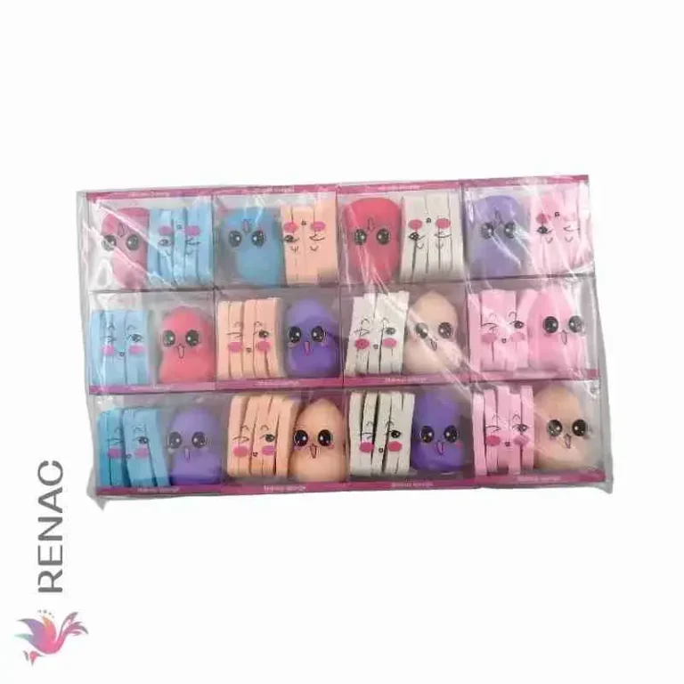 Set Esponjas maquillaje - Paq x 12 unid