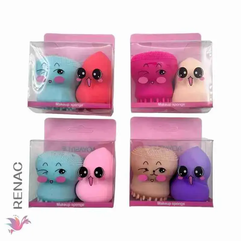 Esponjas maquillaje - Paq x 12 unid