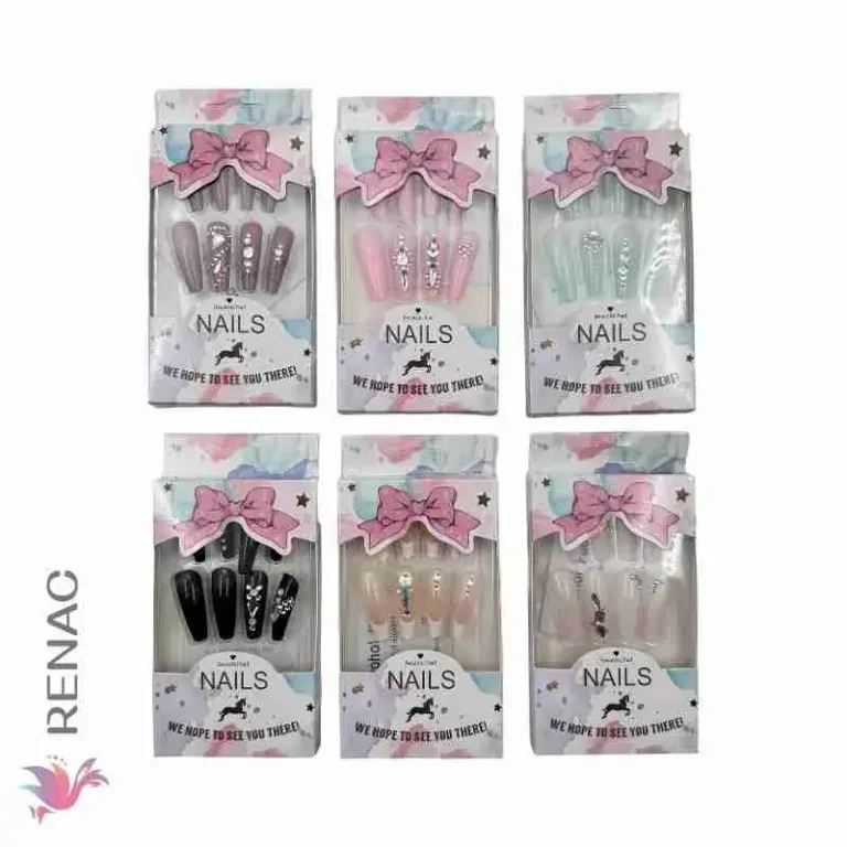 Úñas postizas - Paq x 12 unid