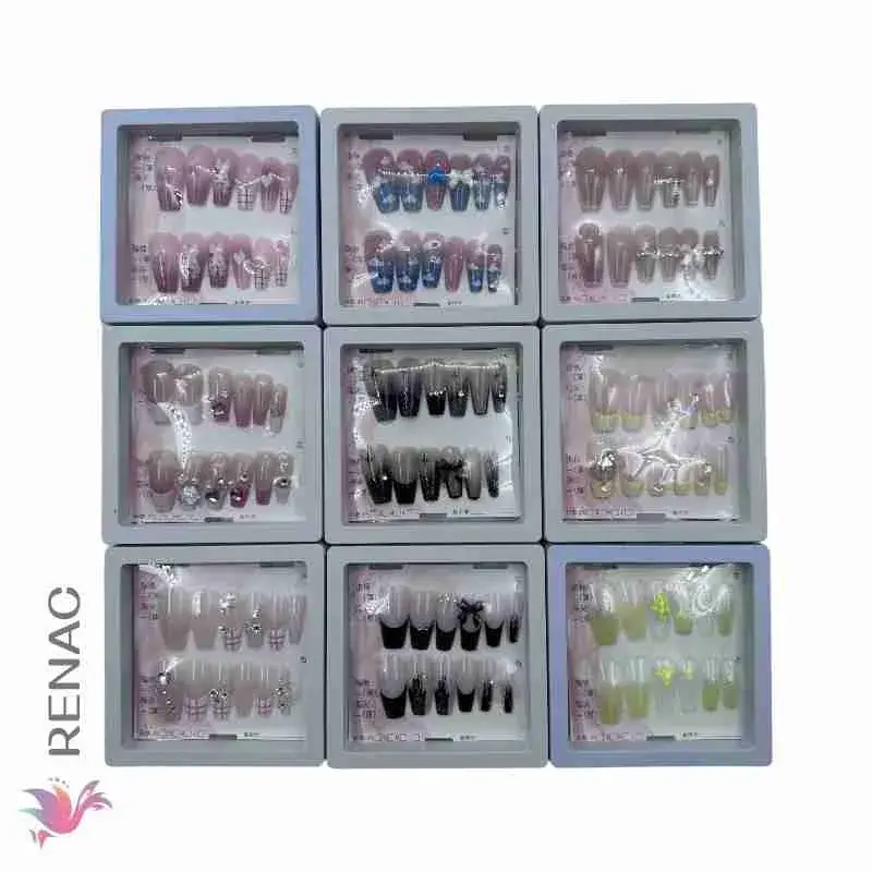 Úñas postizas - Paq x 12 unid