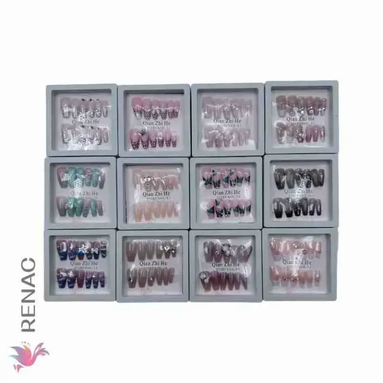 Úñas postizas - Paq x 12 unid