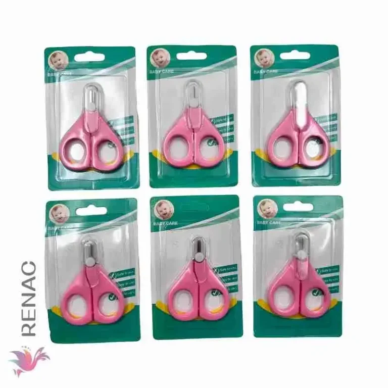 Tijera cortaúñas bebé - Paq x 12 cartillas