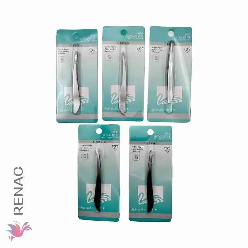 Pinza decoración uñas - Paq x 12 unid