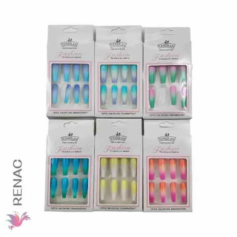 Úñas postizas - Paq x 12 unid