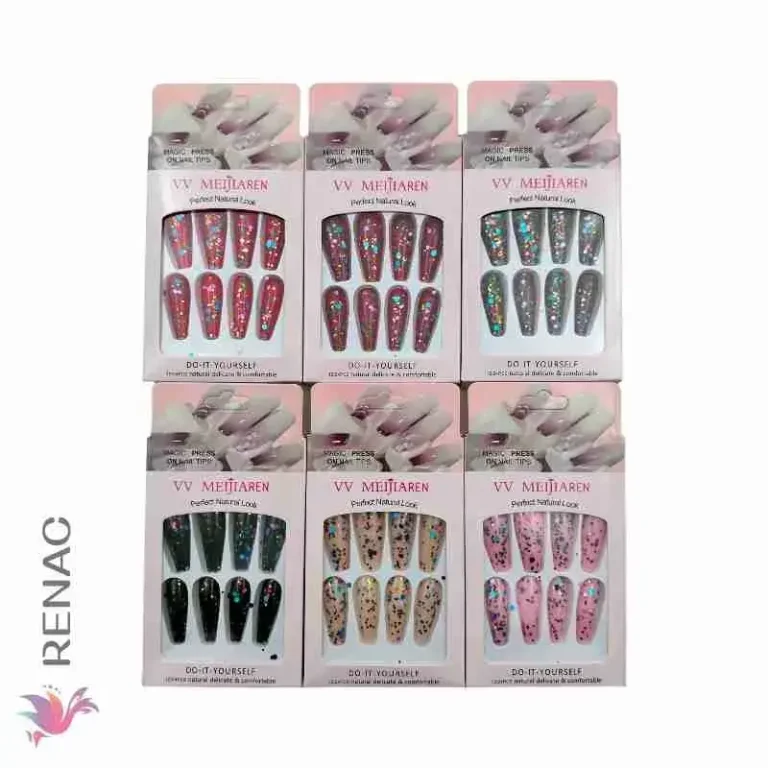 Úñas postizas - Paq x 12 unid