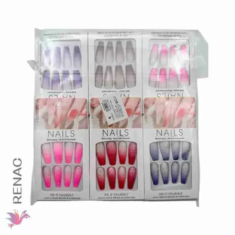 Úñas postizas - Paq x 12 unid