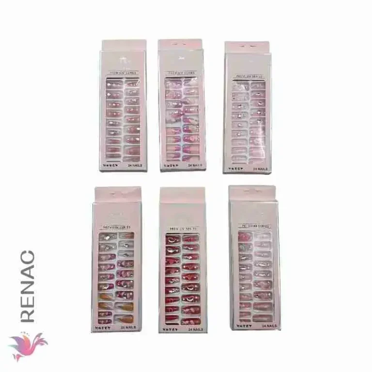 Úñas postizas - Paq x 12 unid