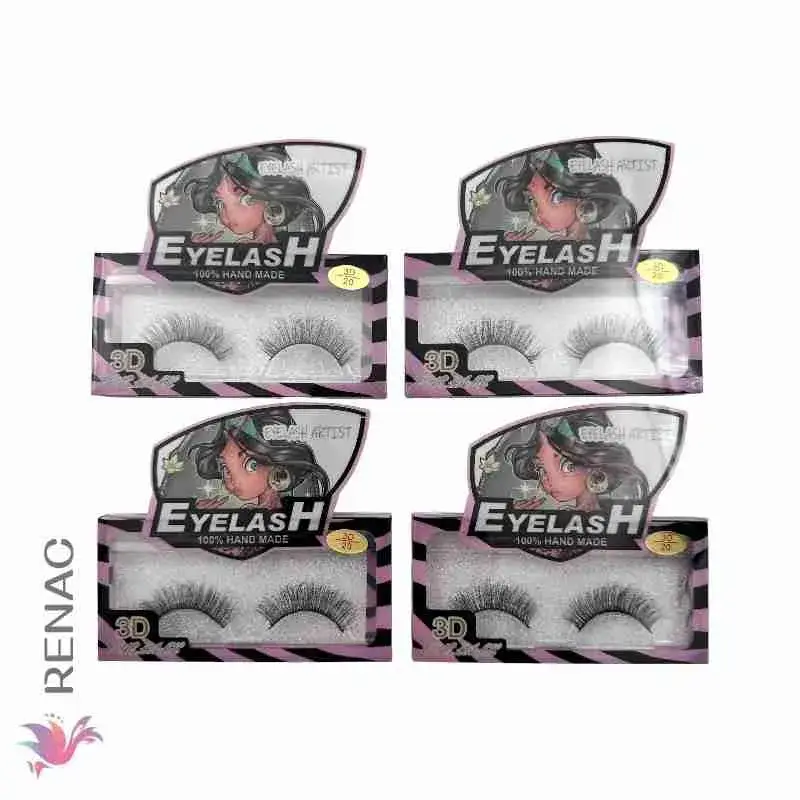 Pestañas postizas - Paq x 12 unid