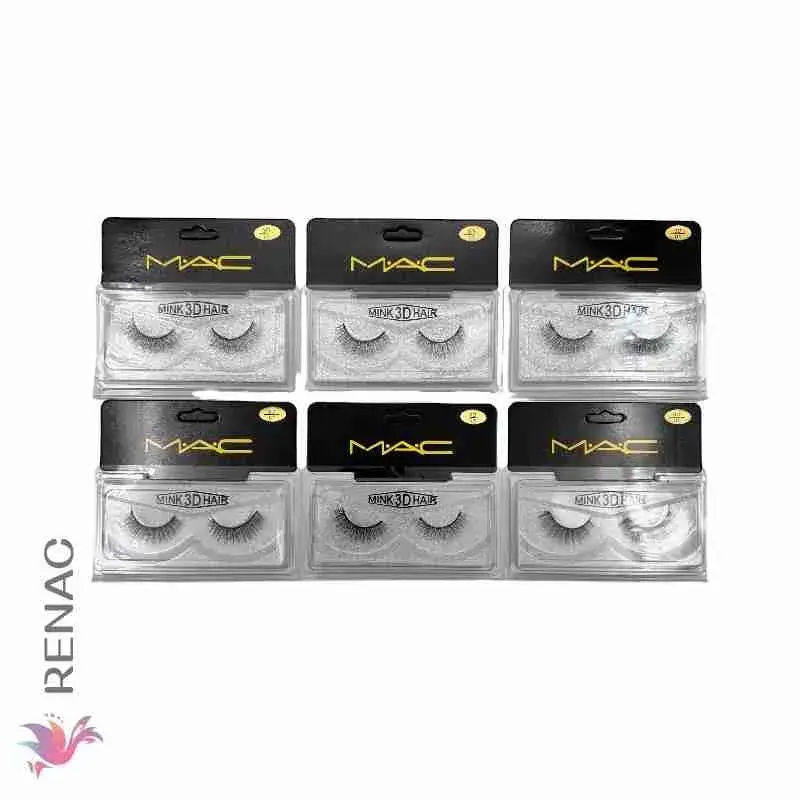 Pestañas postizas - Paq x 12 unid