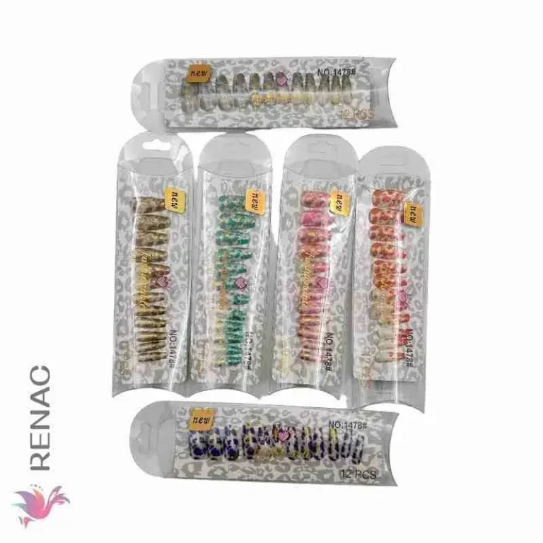 Úñas postizas - Paq x 12 unid