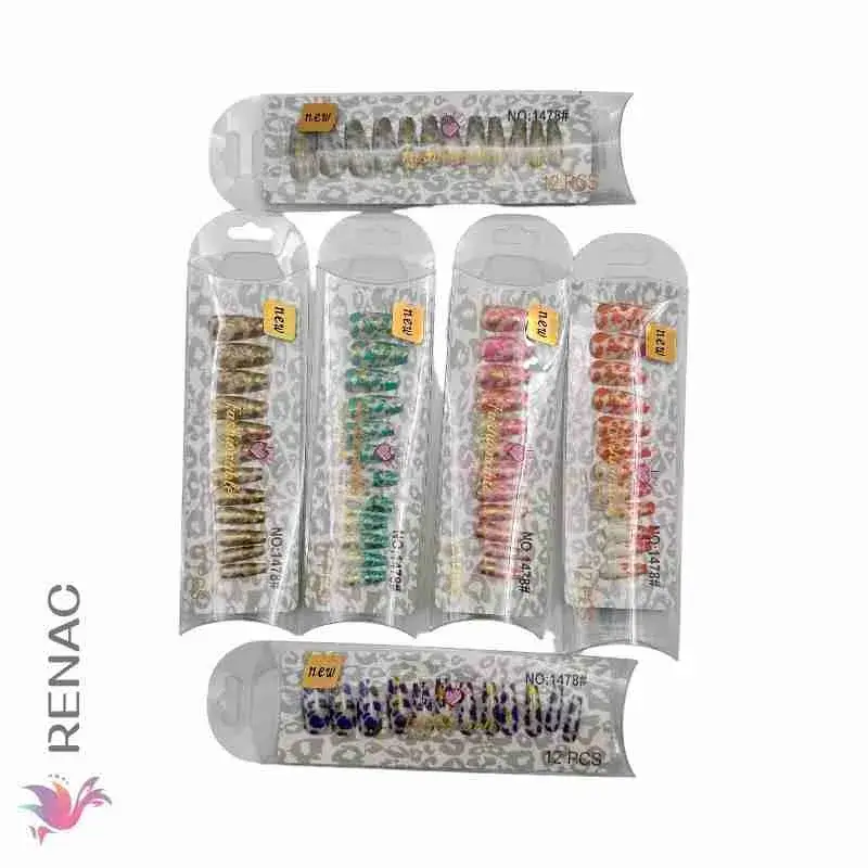 Úñas postizas - Paq x 12 unid