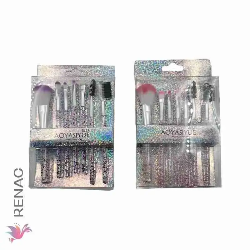 Set Brochas maquillaje - Paq x 12 unid