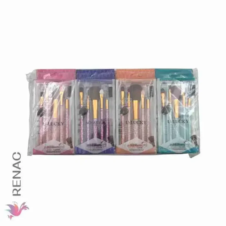 Set Brochas maquillaje - Paq x 12 unid