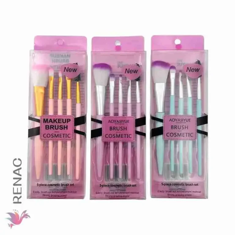 Set Brochas maquillaje - Paq x 12 unid