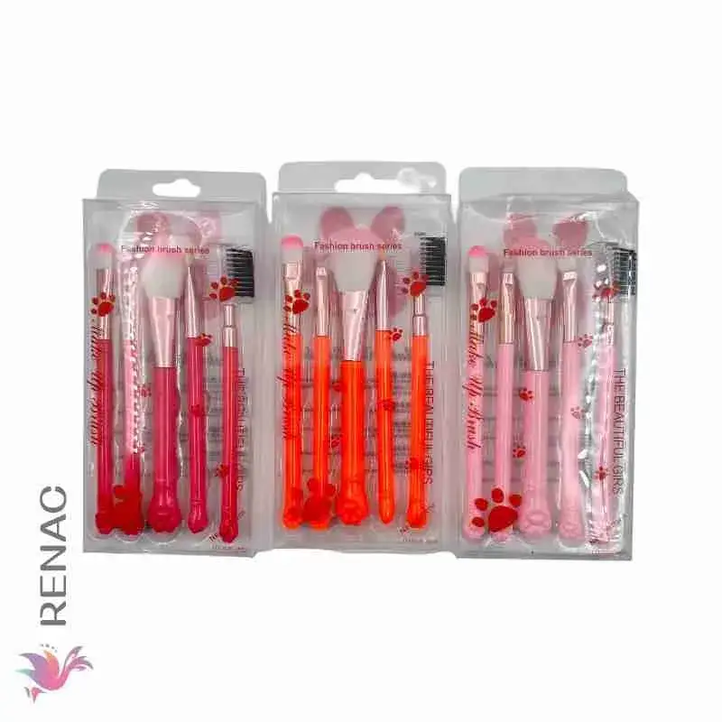 Set Brochas maquillaje - Paq x 12 unid