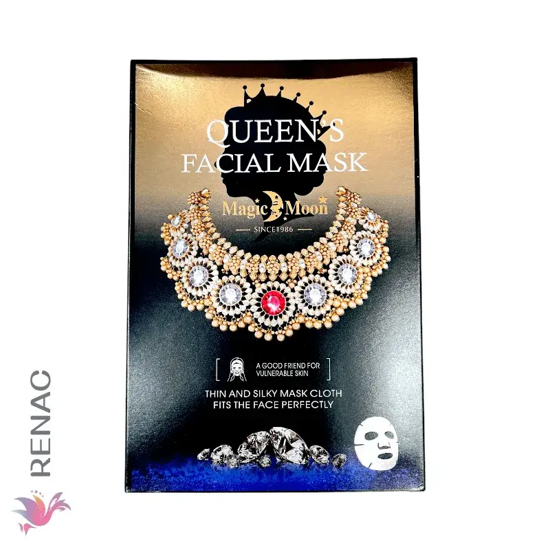 Mascarilla facial para reynas - Box x 10 unid