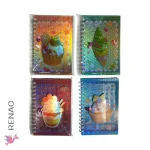 Libreta de notas helado