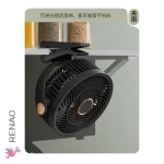 Ventilador de Mesa con Luces 24X13X25,5 Cm