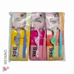 Pinzas aplicadoras pestañas postizas - Paq x 12 unid