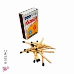 Fósforo Zeus Negro - Paq x 100 und