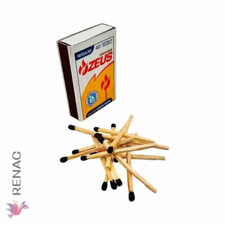 Fósforo Zeus Negro - Paq x 100 und