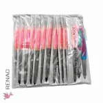 Lima de uñas con corta cuticulas 2 en 1 - Paq x 12 unid
