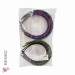 Vincha piel durazno colores - Paq x 12 unid