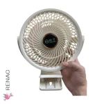 Ventilador de Mesa con Luces 24X13X25,5 Cm