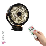 Ventilador de Mesa con Luces 24X13X25,5 Cm