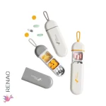 ORGANIZADOR DE MEDICAMENTOS PORTÁTIL 14x4x2 CM