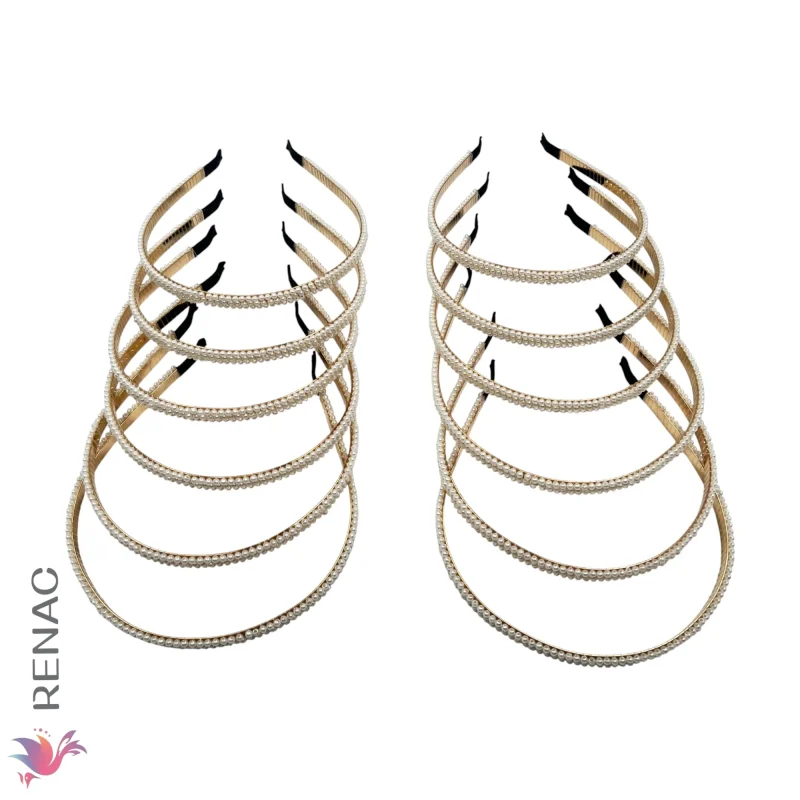 Vincha con Perla – Paq x 12 unidades - Imagen 2