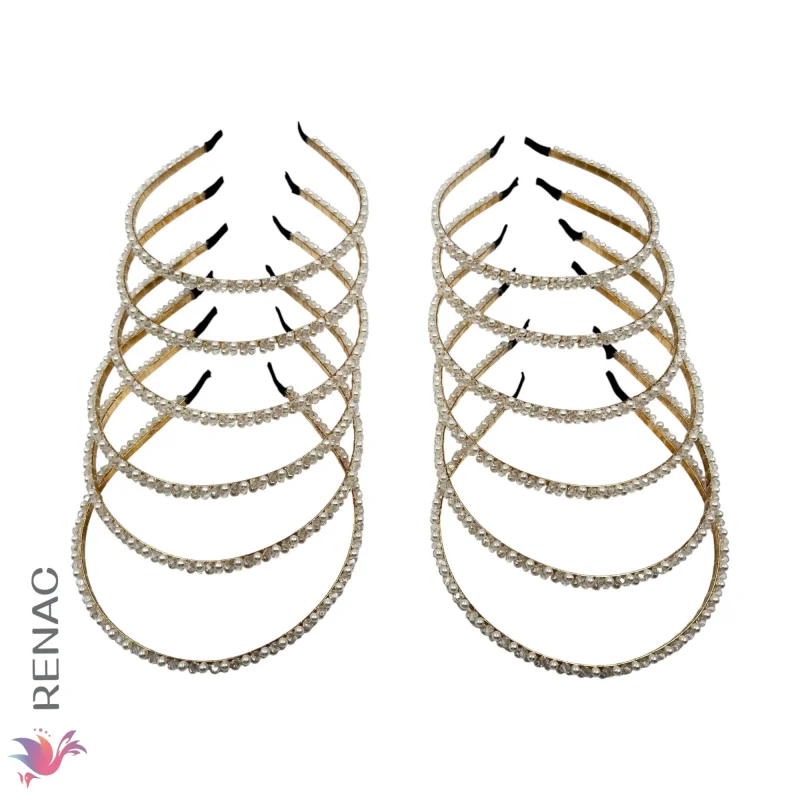 Vincha con Perla – Paq x 12 unidades - Imagen 2