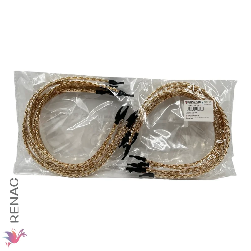 Vincha con Perla – Paq x 12 unidades - Imagen 3