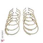 Vincha con Perla – Paq x 12 unidades - Imagen 2