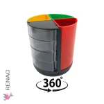 Porta Lapicero Organizador Giratorio - Imagen 2