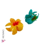 Clip Flor Hawaiana - Paq x 12 unidades - Imagen 2